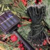 Соларни Коледни LED Лампички 12м - 100лампички